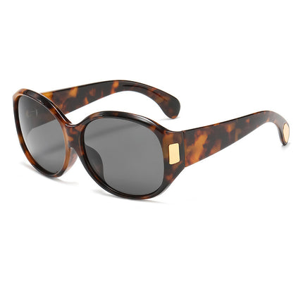 Polarized UV Protection Sunglasses with Geometric Design