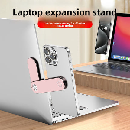 Portable laptop extension stand