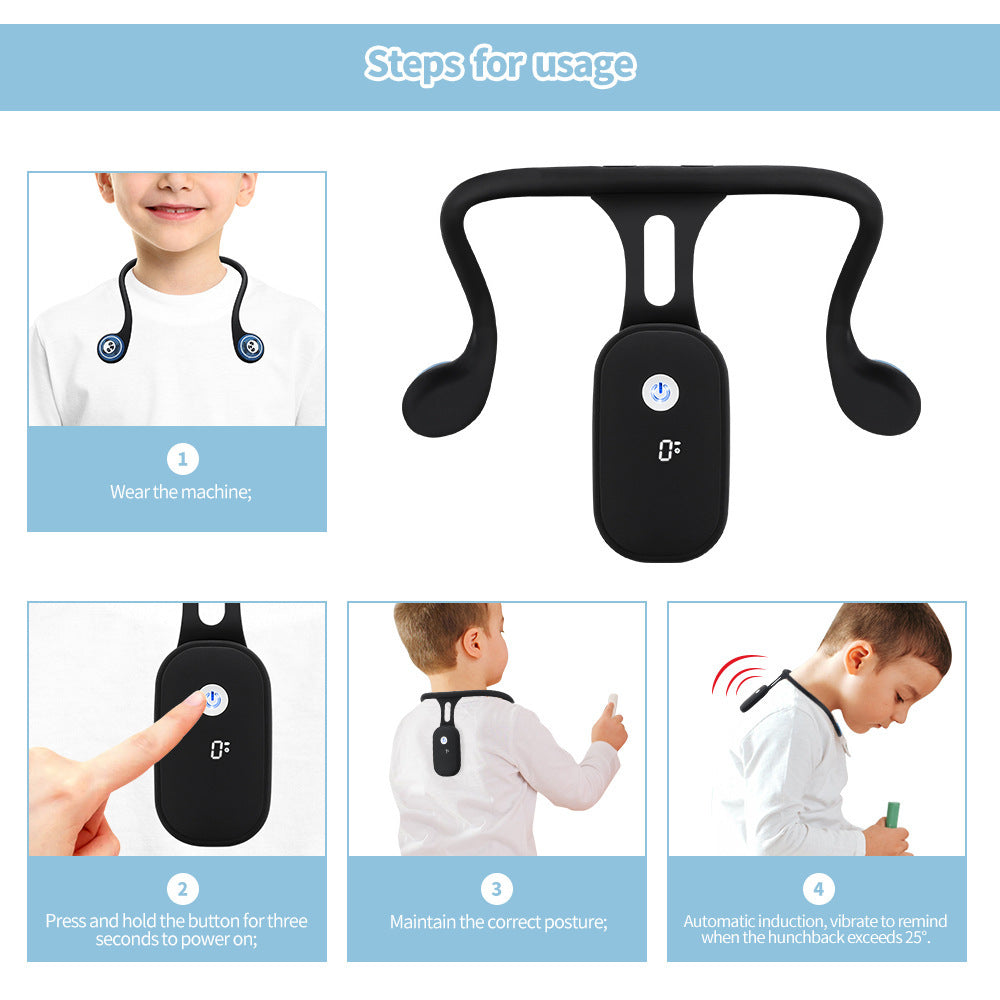 Intelligent Posture Correction Device with Vibration Alert