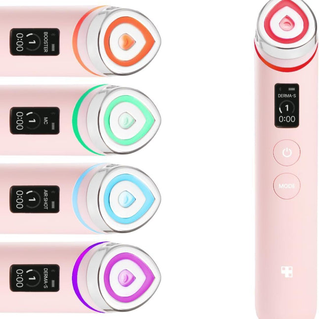 Rechargeable Photon Facial Massager with 7 Colors