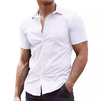 Casual men's simple shirt