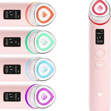 Rechargeable Photon Facial Massager with 7 Colors