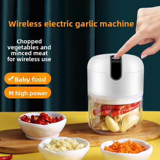 Electric Garlic Crusher Mincer