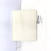 Leather Oil Edge Oblique Thin Bank Card Holder Soft Cowhide Document Package