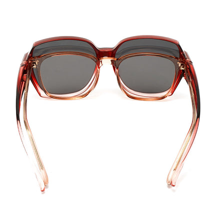 Polarized UV Protection TR90 Square Frame Sunglasses