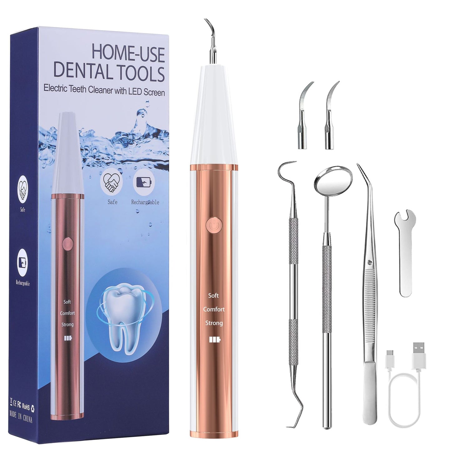Ultrasonic Electric Dental Cleaner
