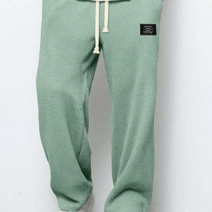 Mens Loose Fit Straight Leg Sweatpants