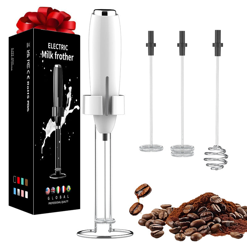 Handheld Electric Milk Frother and Egg Beater
