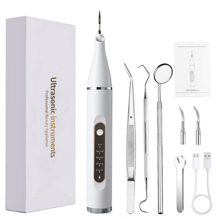 Electric tooth beauty instrument