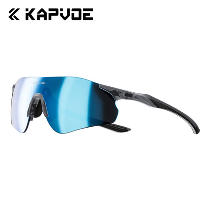 Photochromic Sports Sunglasses Windproof Cycling Glasses