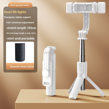 Anti-shake selfie stick phone holder