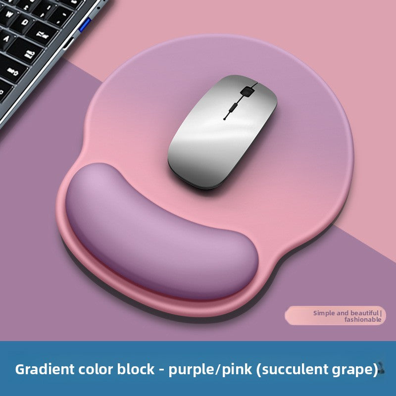 Gradient Ergonomic Mouse Pad with Wrist Support