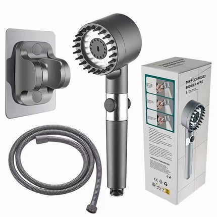 Handheld Multi-Function Shower Head with Water Filter
