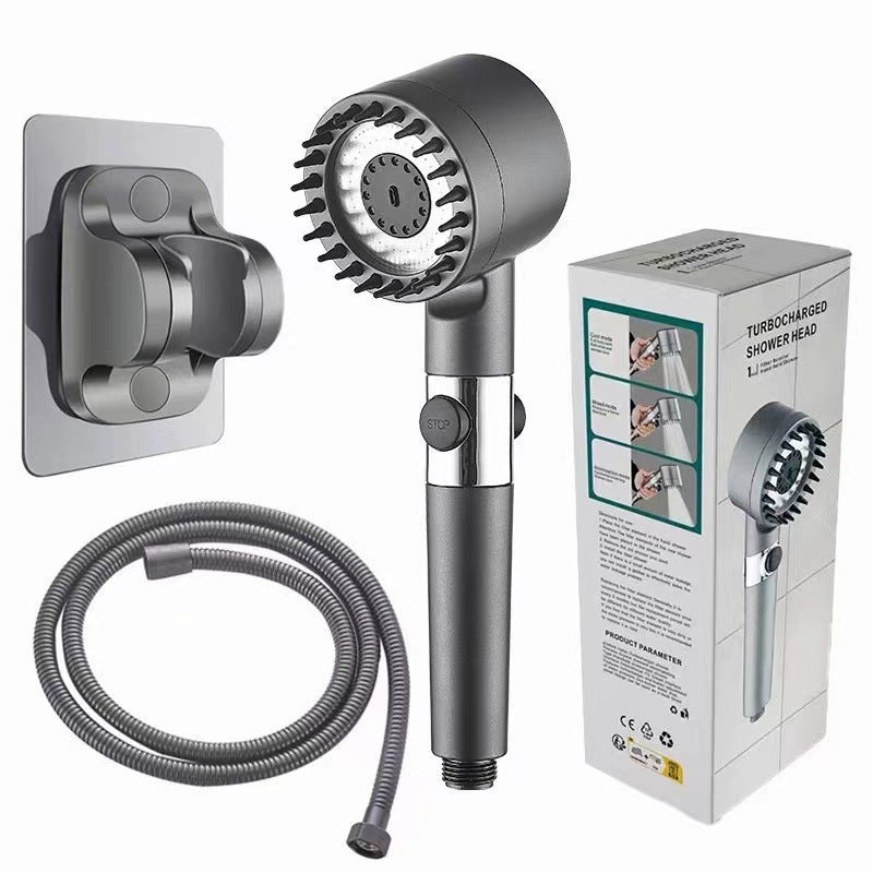 Handheld Multi-Function Shower Head with Water Filter