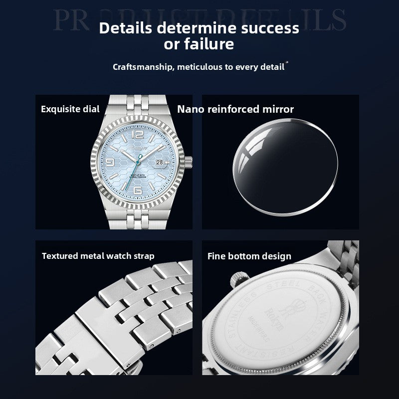 Men's Waterproof Luminous Calendar Watch