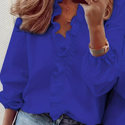 Ruffle blouse