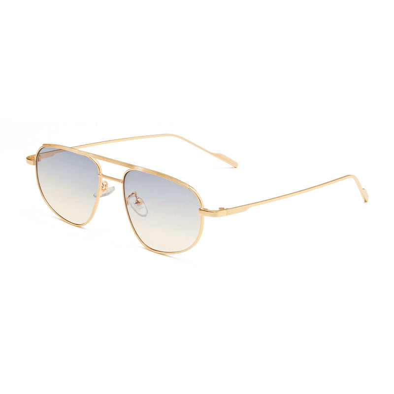 Retro Metal Frame UV400 Sun Glasses