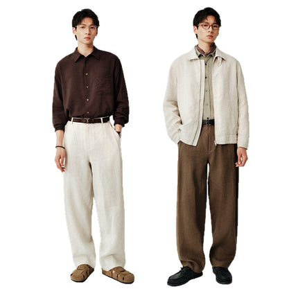 Classic Linen Casual Pants