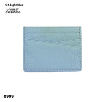 Leather Oil Edge Oblique Thin Bank Card Holder Soft Cowhide Document Package