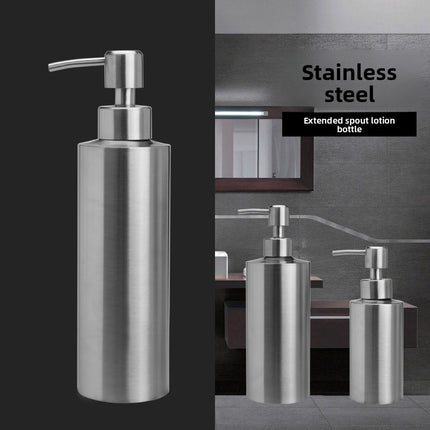 Stainless Steel Manual Soap Dispenser Bottle