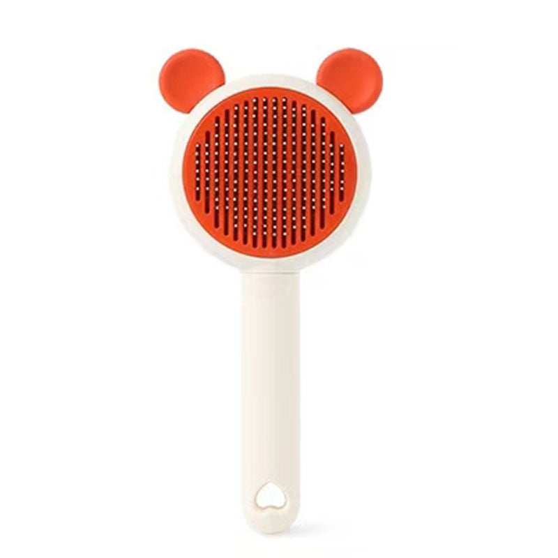 Self-Cleaning Pet Grooming Brush