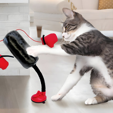 Adjustable Cat Toy Pole with Teaser Pendant