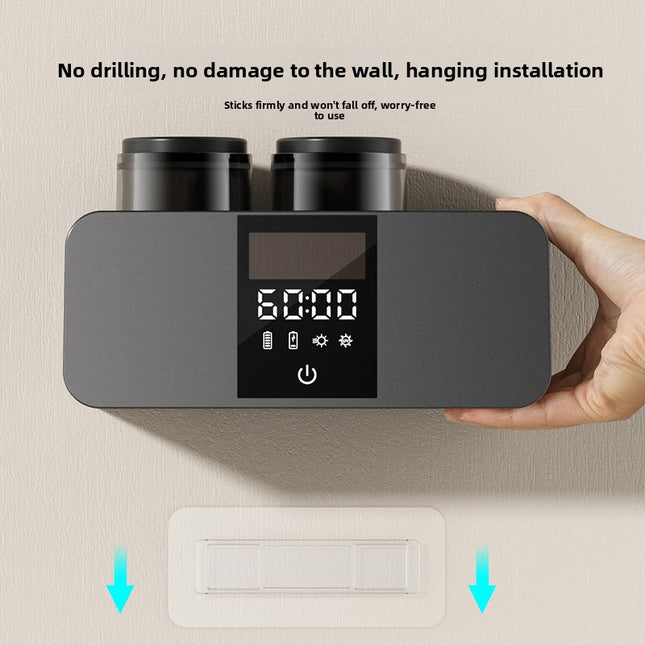 UV Sterilizing Toothbrush Holder with Suction Cup