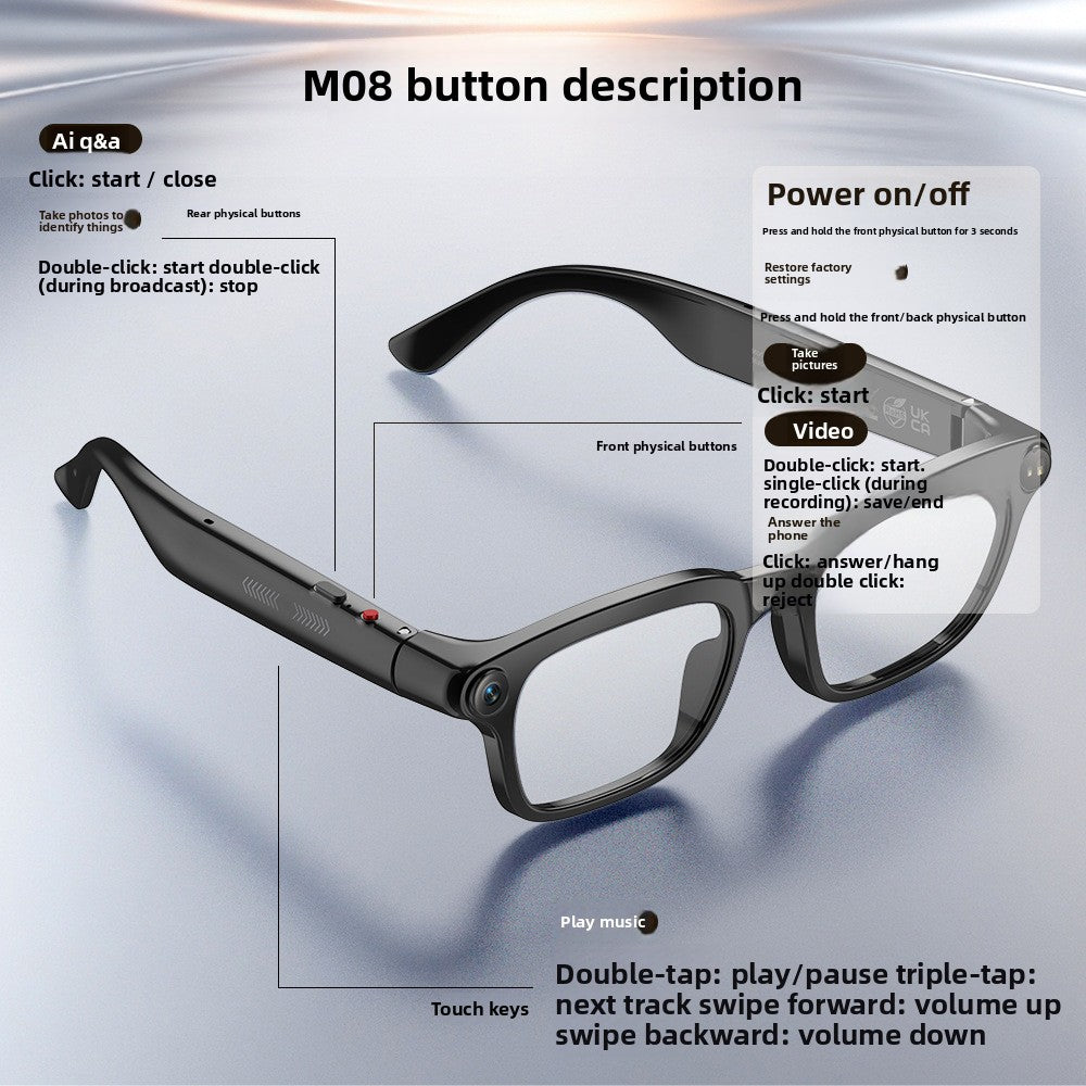 AI Smart Glasses with Translation and Recording