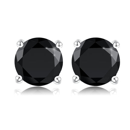 Magnetic Clip-On Earrings with Diamond Design