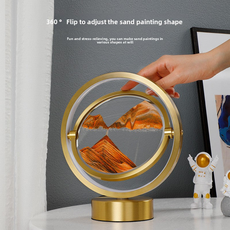 sand painting lamp
