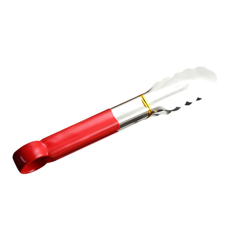 Stainless Steel Silicone Handle Food Clips