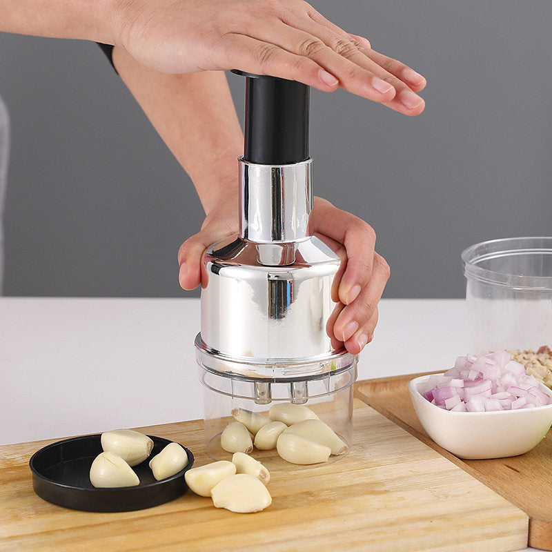 Manual Stainless Steel Garlic Press