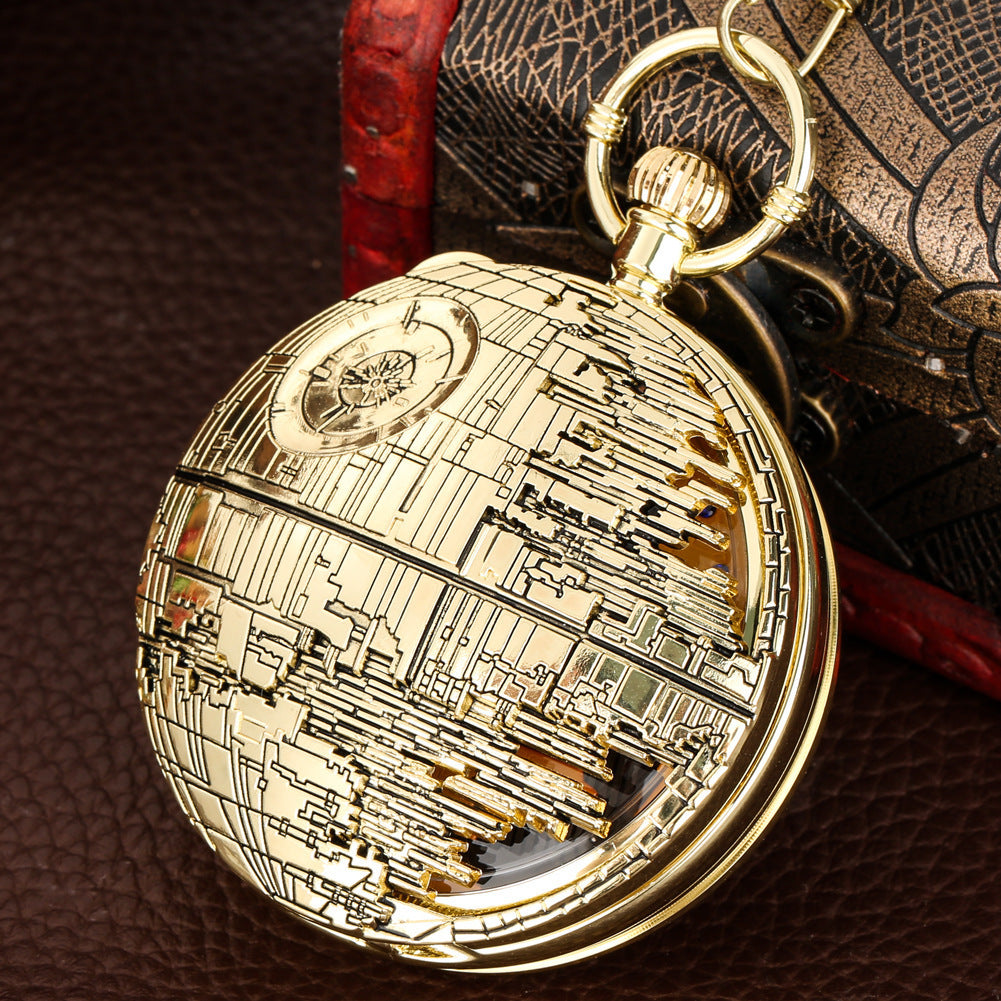 Music box watch flip