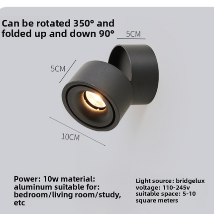 Creative Bedroom Bedside Wall Lamp