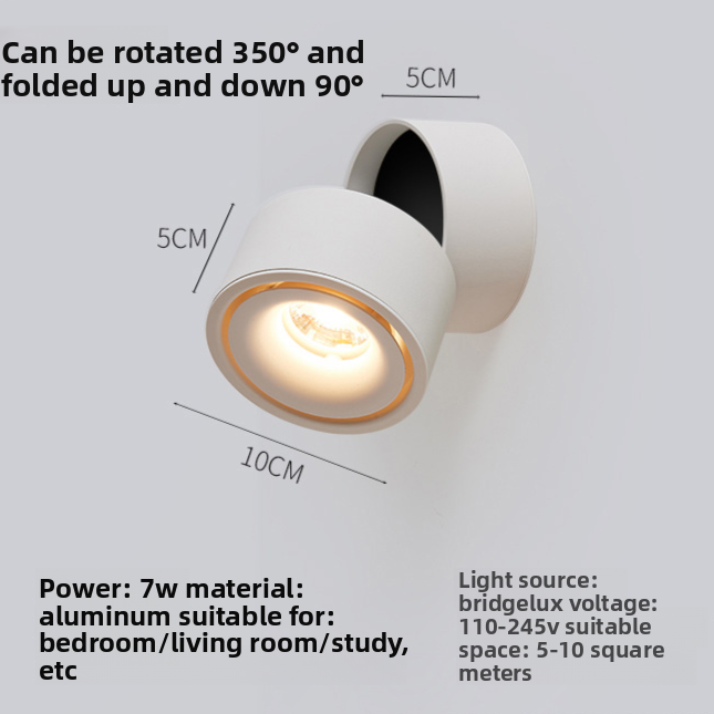 Creative Bedroom Bedside Wall Lamp