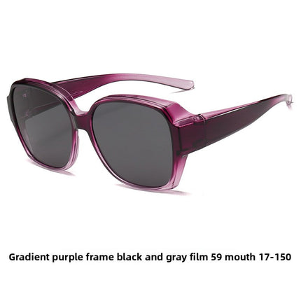 Polarized UV Protection TR90 Square Frame Sunglasses