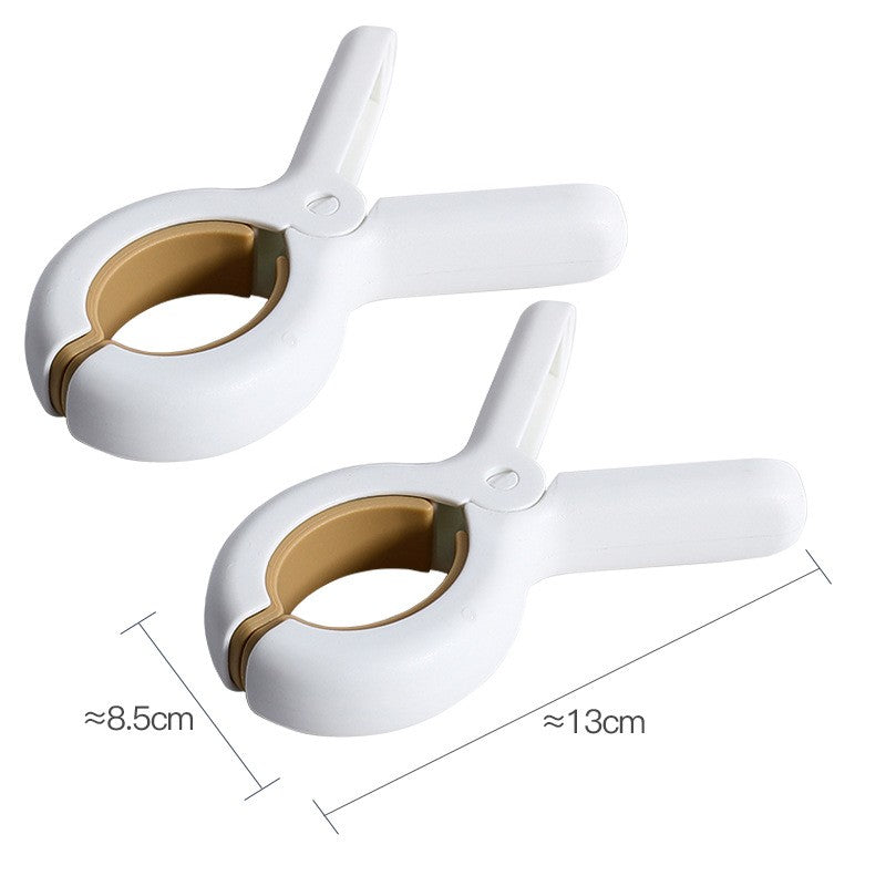 عبوة من 3 قطع من ملاءات التجفيف، مشابك غسيل، مشابك منزلية لتثبيت اللحاف، بلاستيك، حجم كبير، مقاوم للرياح