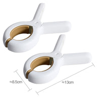 عبوة من 3 قطع من ملاءات التجفيف، مشابك غسيل، مشابك منزلية لتثبيت اللحاف، بلاستيك، حجم كبير، مقاوم للرياح