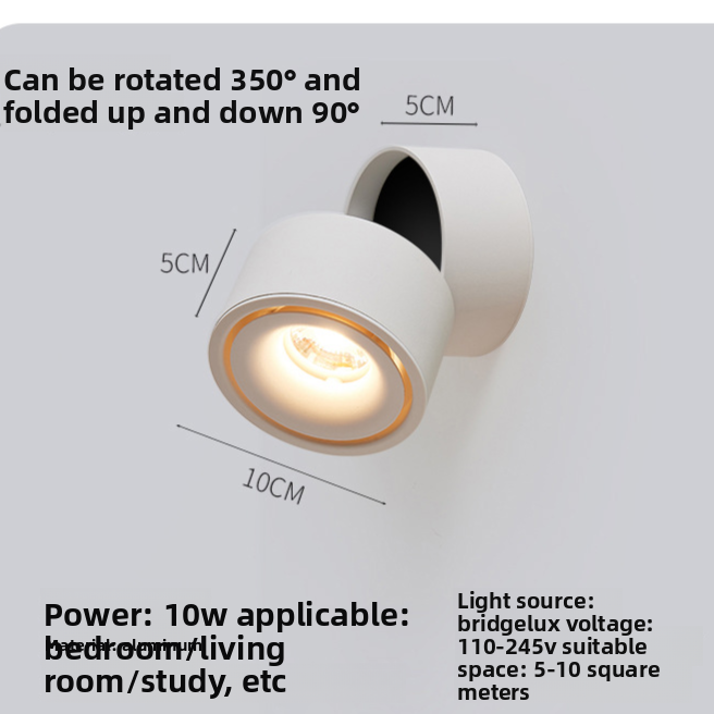Creative Bedroom Bedside Wall Lamp