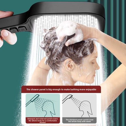 Pressurized Shower Head Set with 7 Spray Modes
