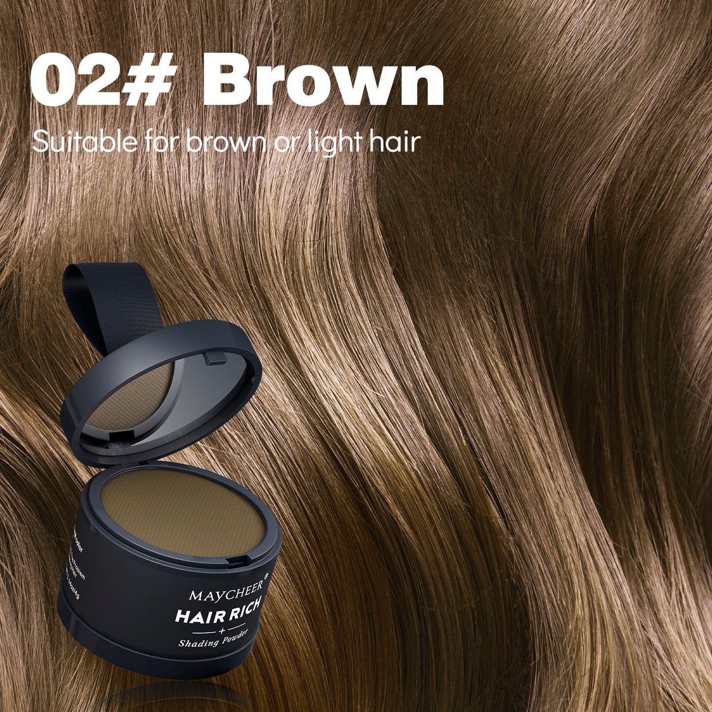 Hairline Powder for Natural Forehead Coverage