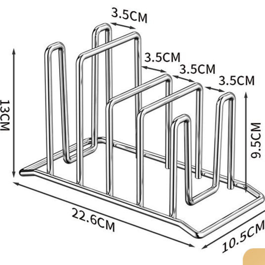 Multi-functional Storage Drain Rack