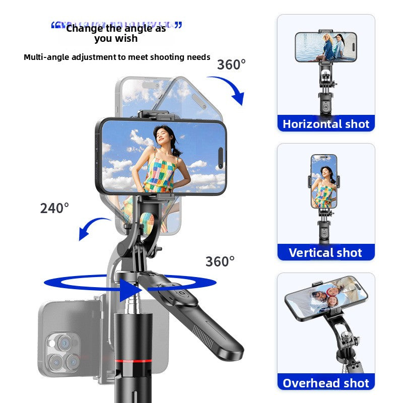 Retractable Bluetooth Selfie Stick Tripod with Anti-Shake
