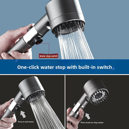 Handheld Shower Head with Massage and Filter
