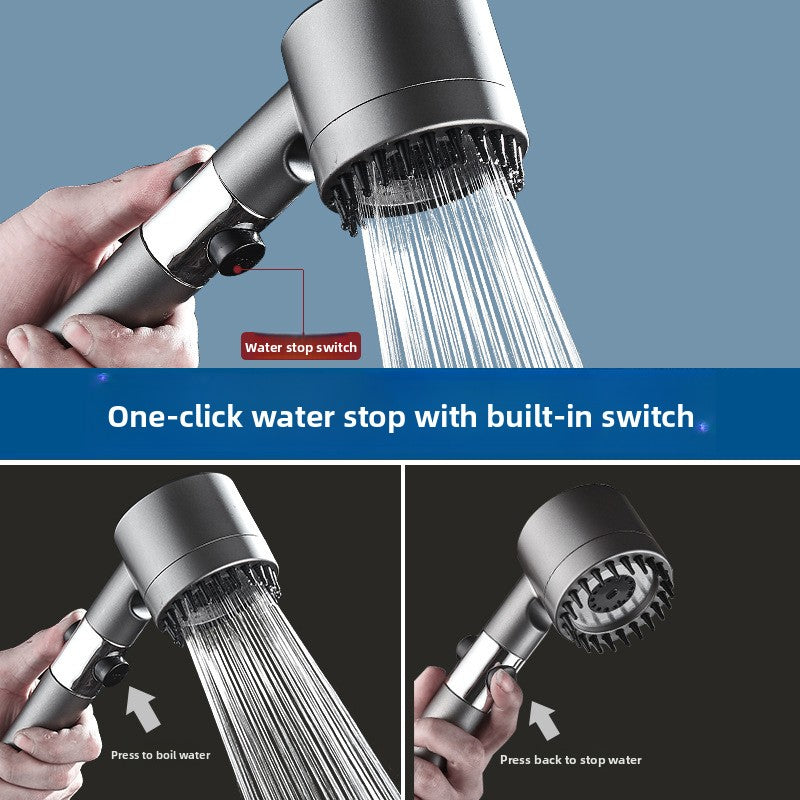 Handheld Shower Head with Massage and Filter