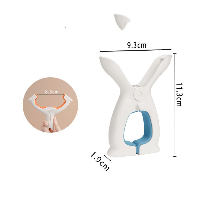 عبوة من 3 قطع من ملاءات التجفيف، مشابك غسيل، مشابك منزلية لتثبيت اللحاف، بلاستيك، حجم كبير، مقاوم للرياح