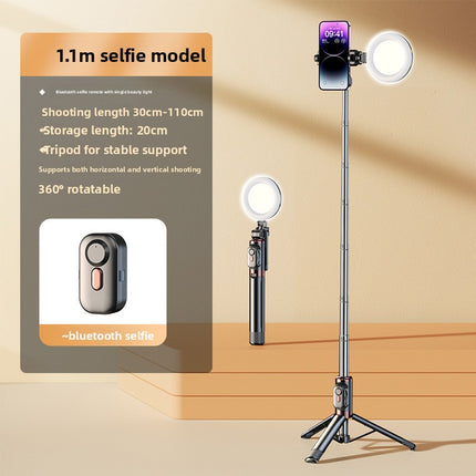 Anti-shake selfie stick phone holder