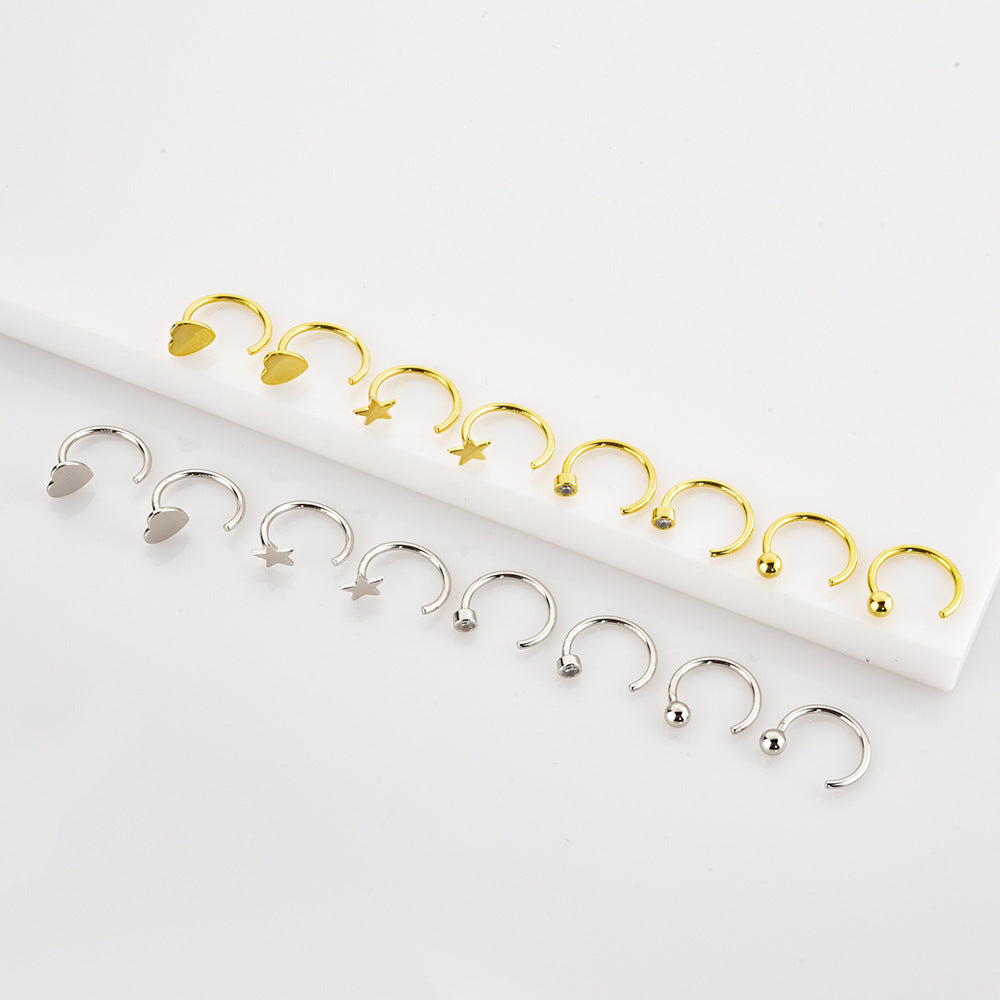 Adjustable Clip-On S925 Silver Earrings