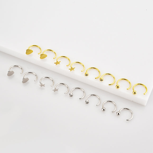 Adjustable Clip-On S925 Silver Earrings
