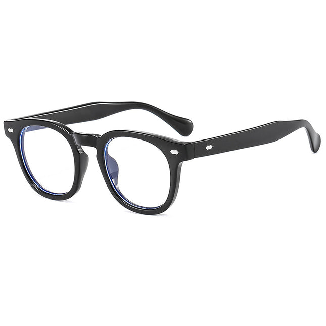 Retro Round Anti Blue Light Glasses